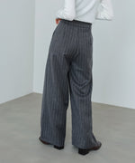 ストライプヘリンボーンパンツ