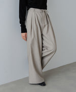 ストライプヘリンボーンパンツ