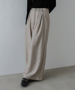 ストライプヘリンボーンパンツ