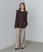 ストライプヘリンボーンパンツ