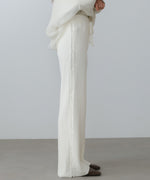 サイドフリンジニットパンツ