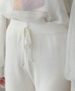 サイドフリンジニットパンツ