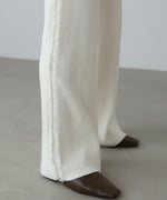 サイドフリンジニットパンツ