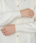 【2026SS】衿デニムドッキングニットカーディガン