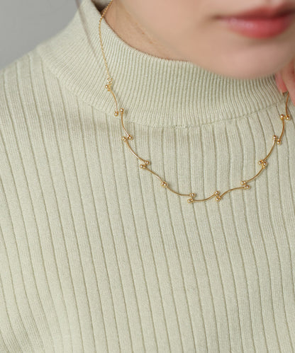 ブランチドットネックレス