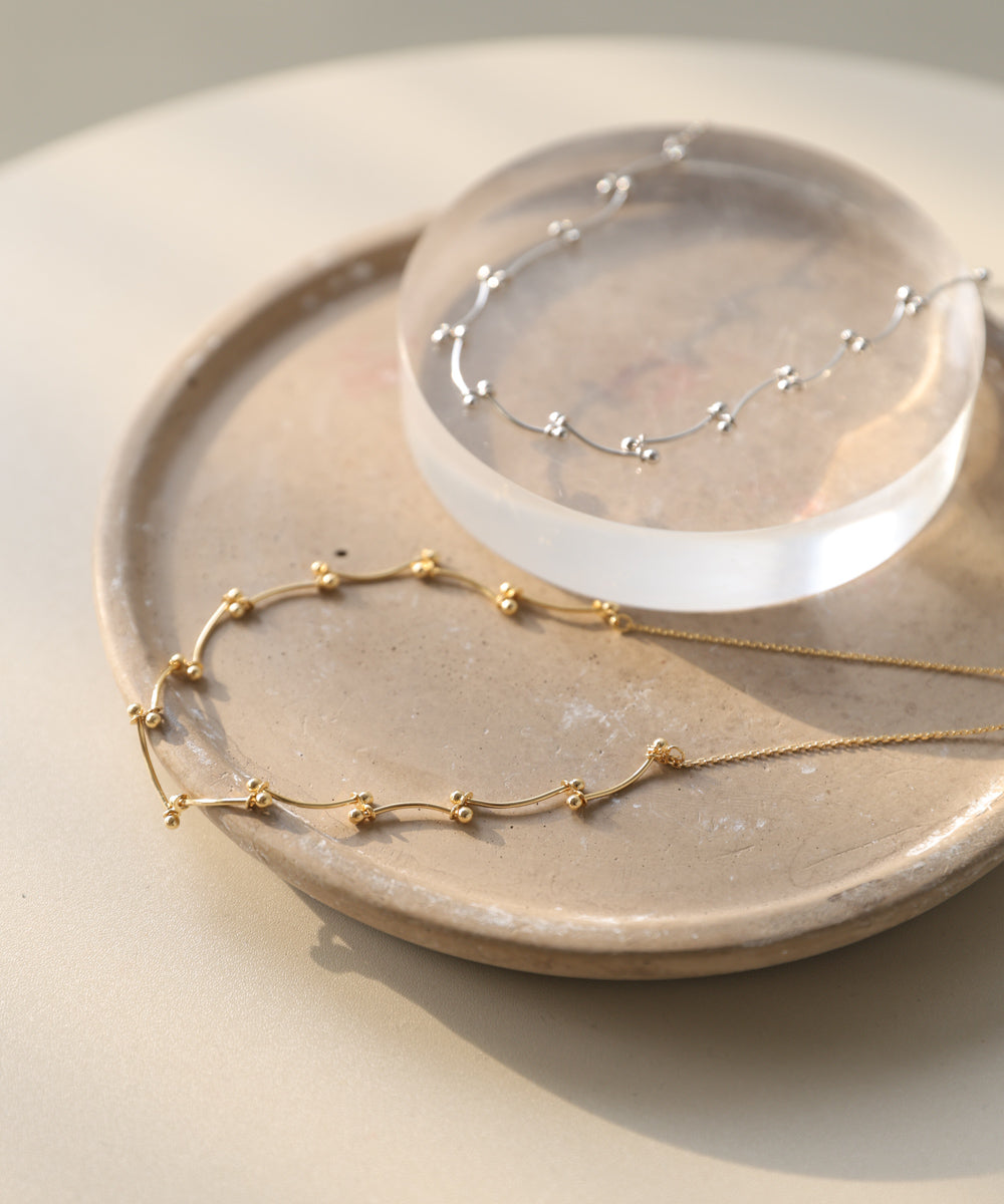 ブランチドットネックレス