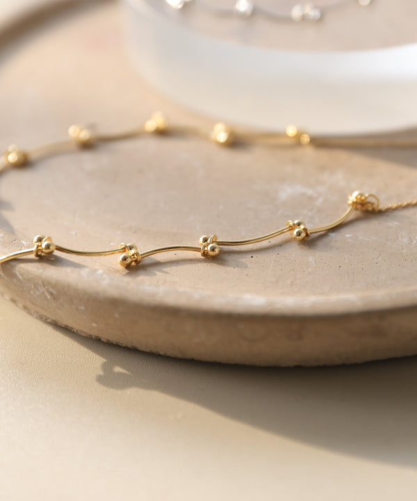 ブランチドットネックレス