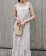 花柄キャミワンピース