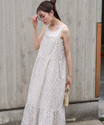 花柄キャミワンピース