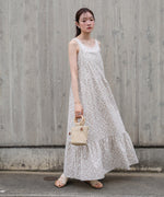 花柄キャミワンピース