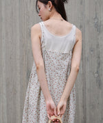 花柄キャミワンピース