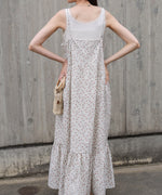 花柄キャミワンピース