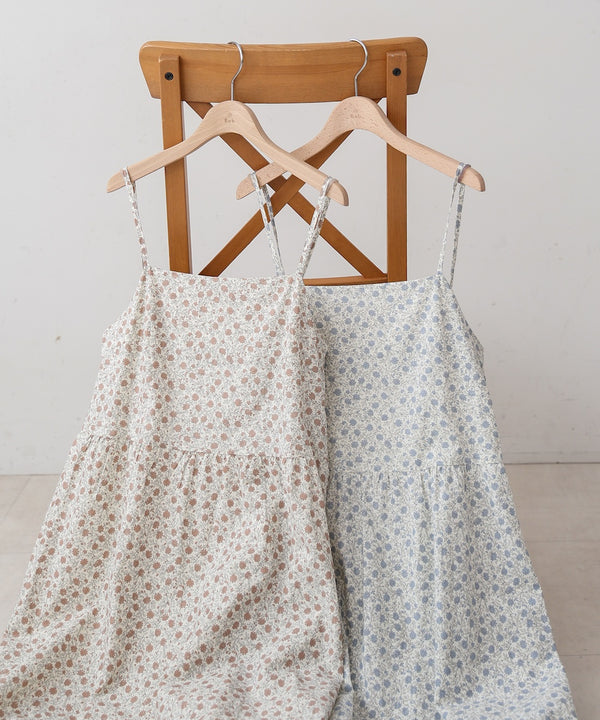 花柄キャミワンピース