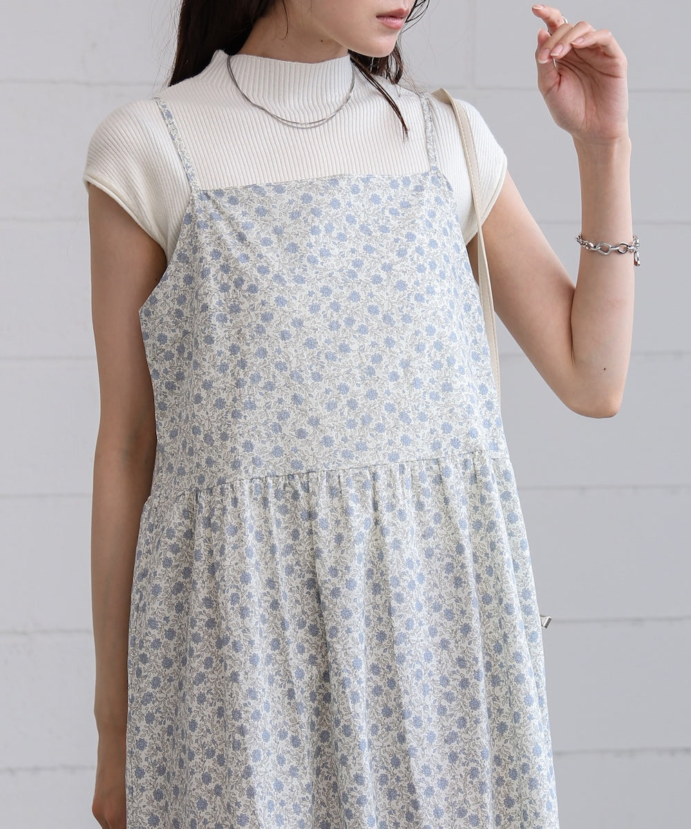 花柄キャミワンピース