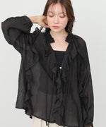 フリルブラウス