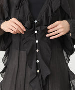 フリルブラウス