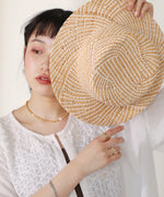 WAVE LINE STRAW HAT