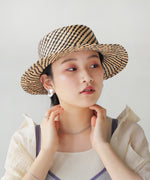 WAVE LINE STRAW HAT