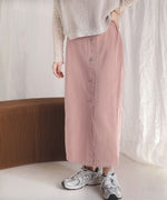 FRONT BUTTON SKIRT