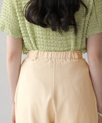 TWO-TUCK SATIN TAPERED PANTS