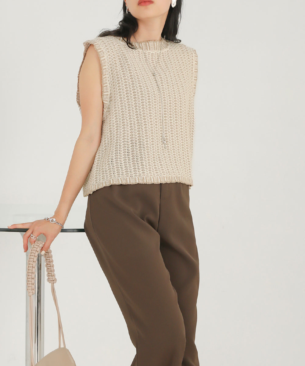 JACQUARD SUMMER TOPS