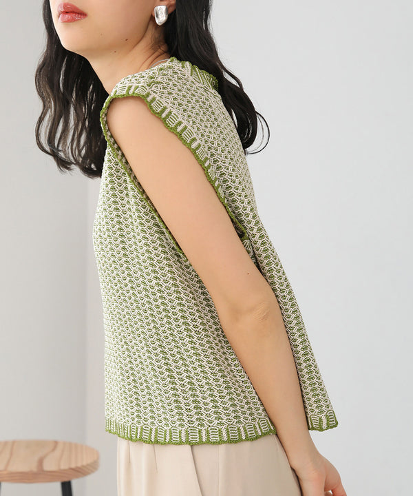 JACQUARD SUMMER TOPS