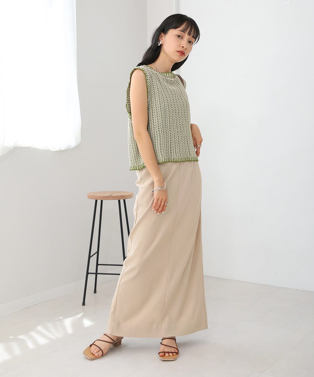 JACQUARD SUMMER TOPS