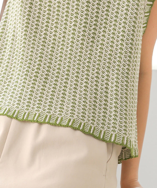 JACQUARD SUMMER TOPS