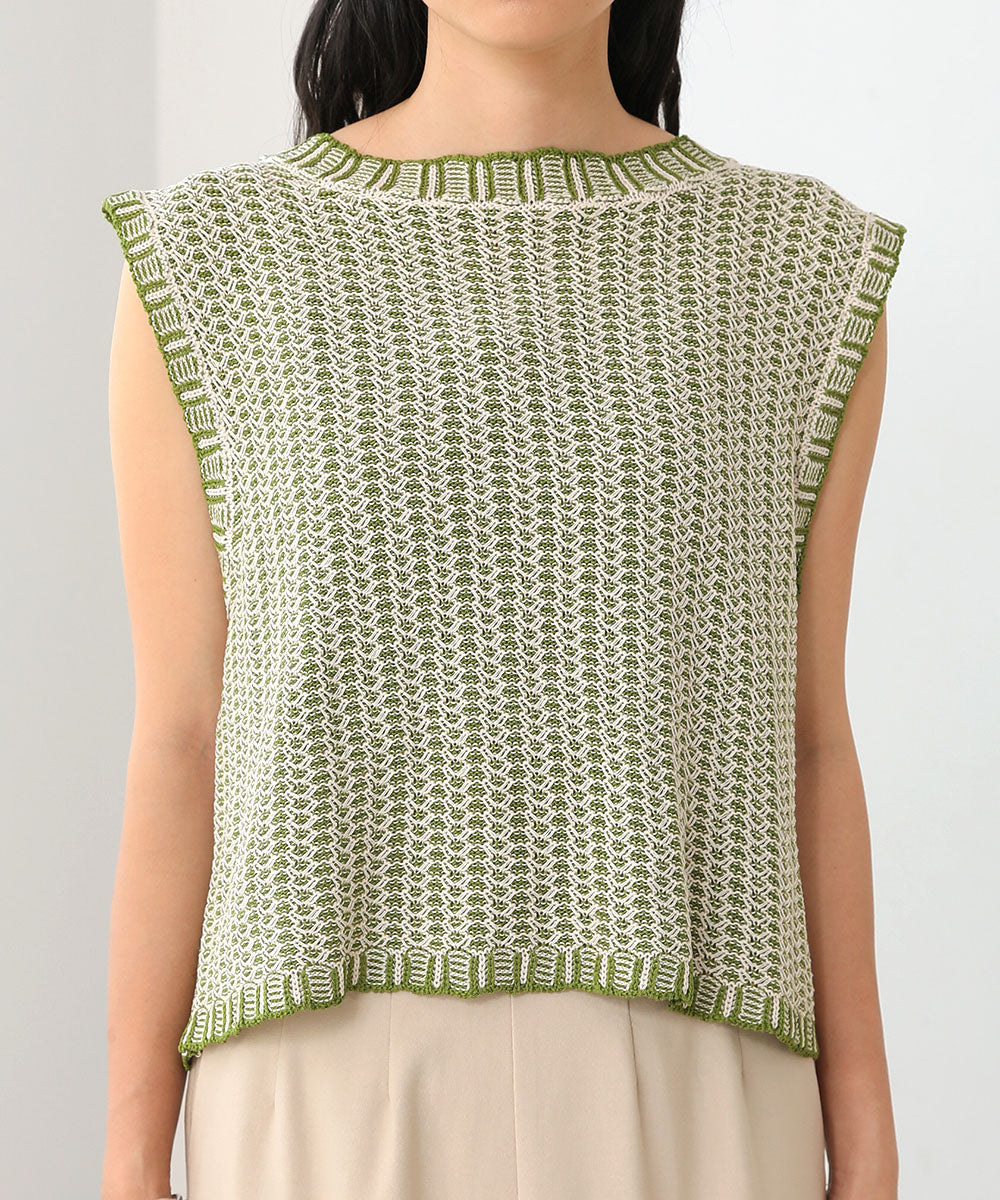 JACQUARD SUMMER TOPS