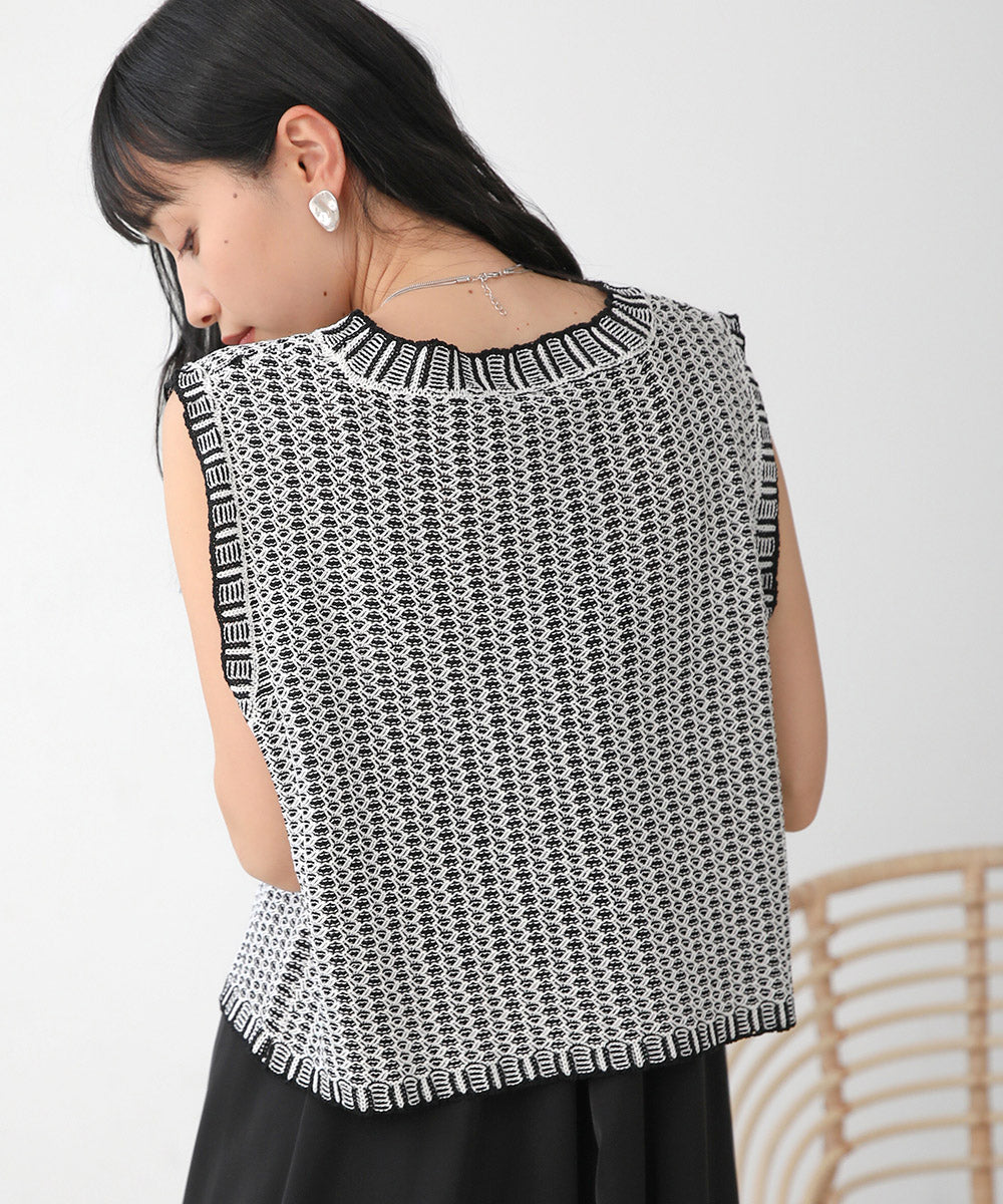 JACQUARD SUMMER TOPS