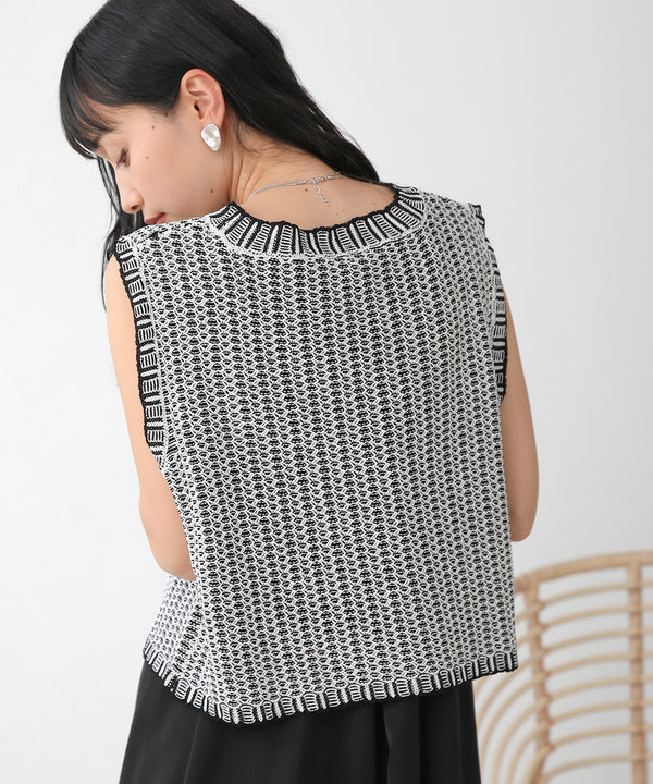 JACQUARD SUMMER TOPS