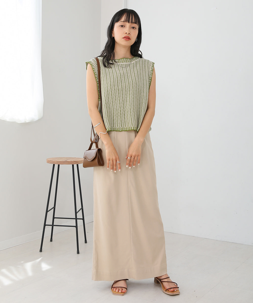 JACQUARD SUMMER TOPS