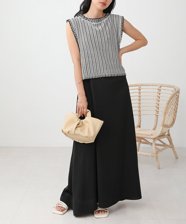 JACQUARD SUMMER TOPS