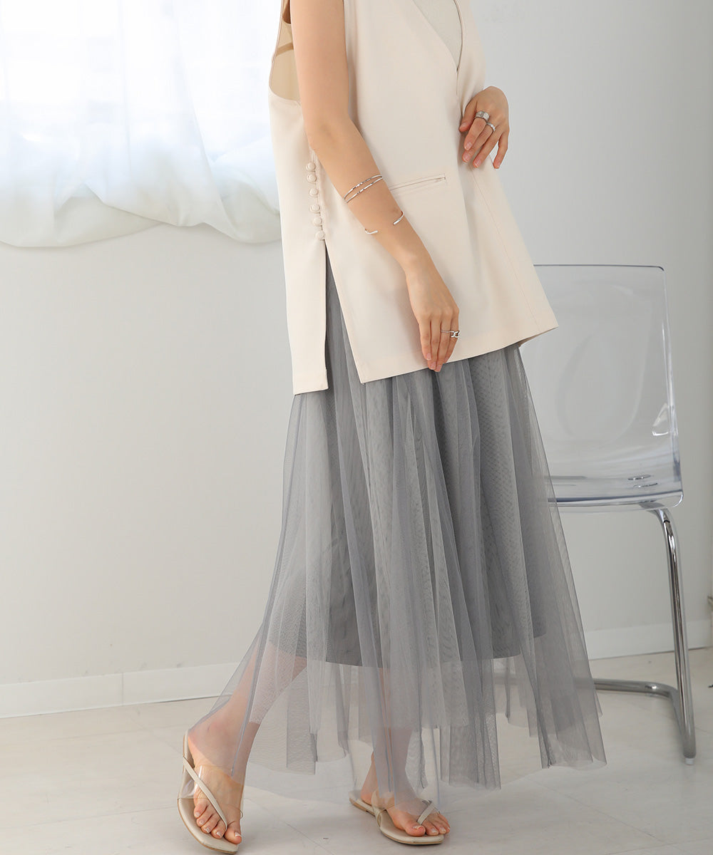 3WAY REVERSIBLE TULLE SKIRT