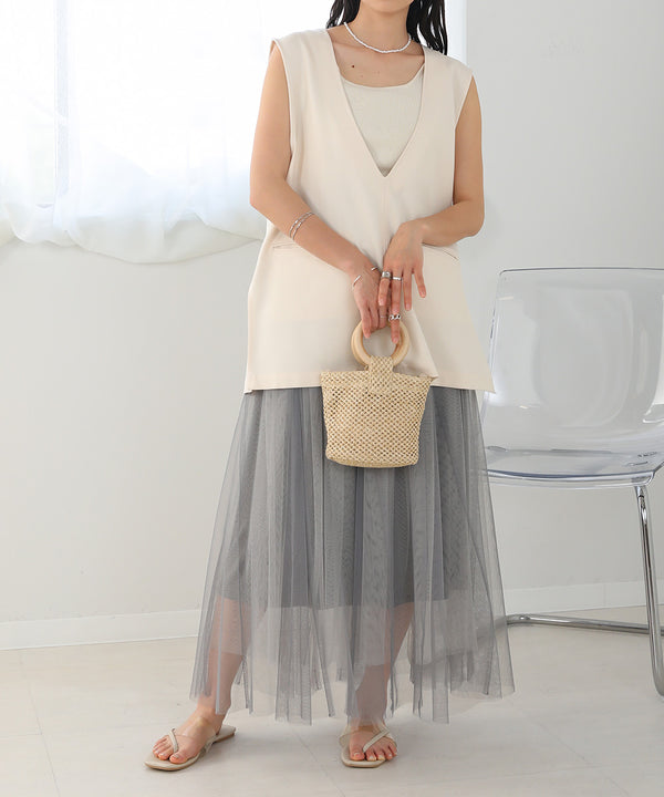 3WAY REVERSIBLE TULLE SKIRT