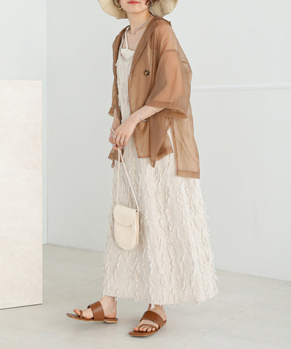 SHAGGY JACQUARD ONEPIECE