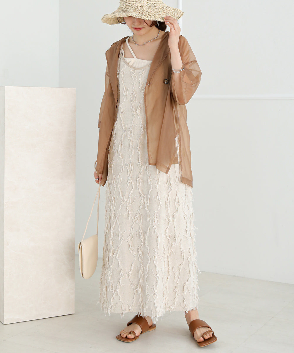 SHAGGY JACQUARD ONEPIECE