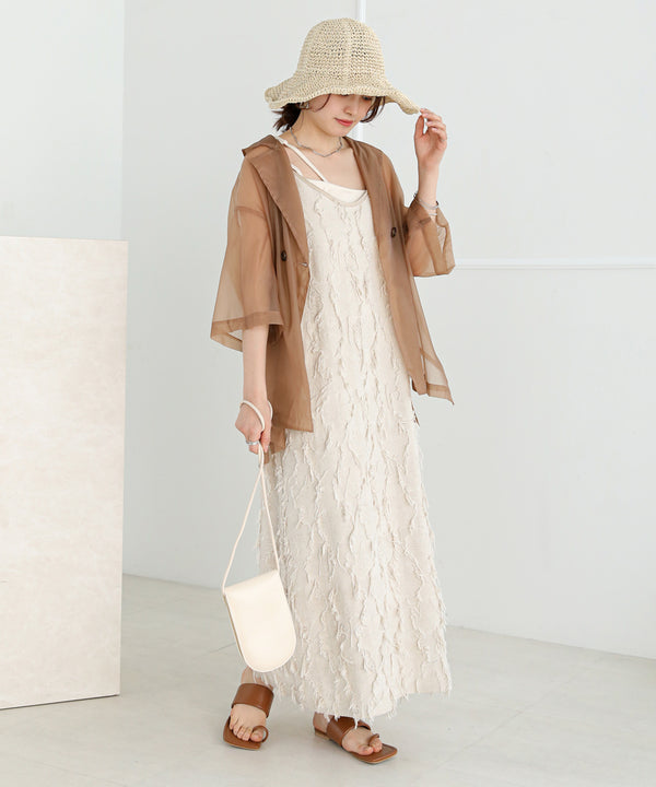 SHAGGY JACQUARD ONEPIECE
