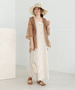 SHAGGY JACQUARD ONEPIECE