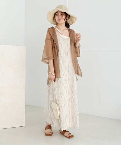 SHAGGY JACQUARD ONEPIECE