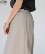 SHEER LAYERED FLARED SKIRT