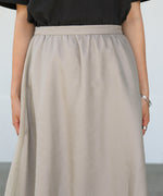 SHEER LAYERED FLARED SKIRT