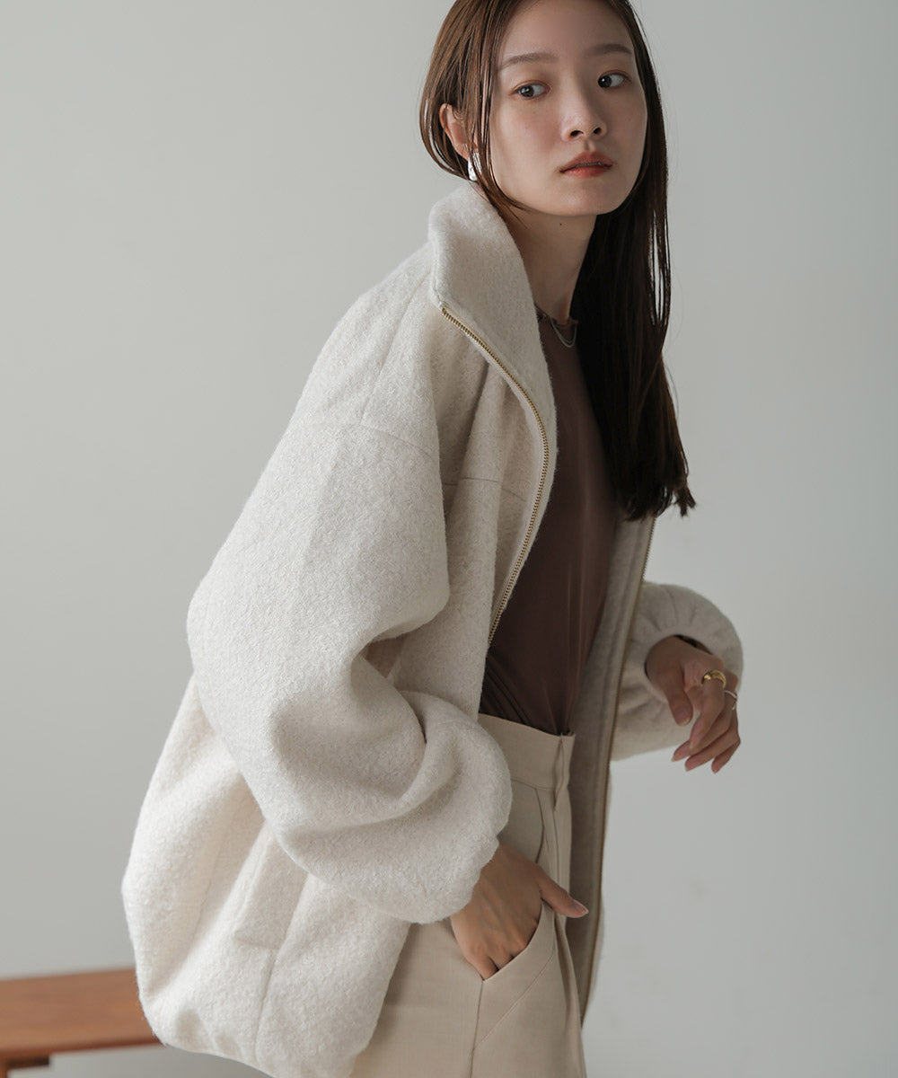 BOUCLE OVERSIZE COAT – Bab