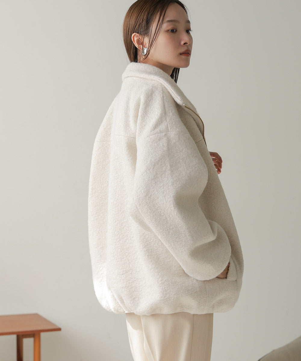 BOUCLE OVERSIZE COAT – Bab