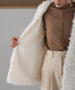 POODLE BOA CARDIGAN