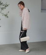 POODLE BOA CARDIGAN