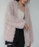 POODLE BOA CARDIGAN