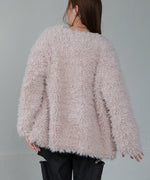 POODLE BOA CARDIGAN