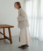 POODLE BOA CARDIGAN