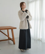 POODLE BOA CARDIGAN